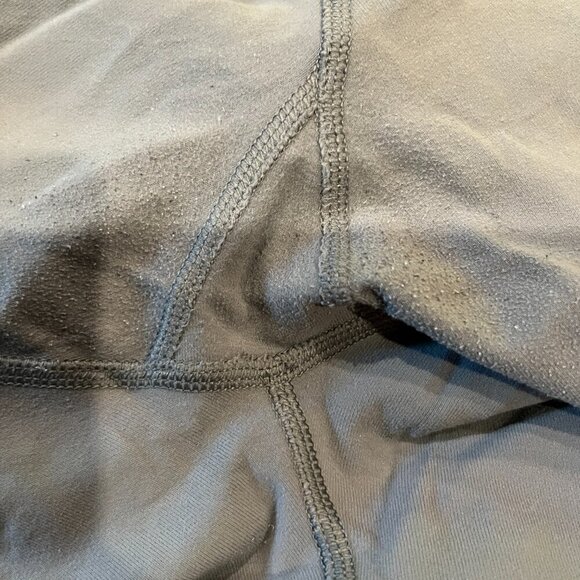 Lululemon REPAIRED Wunder Under High Rise Gray Tights Leggings 25" Inseam  Sz 4 - Picture 6 of 6